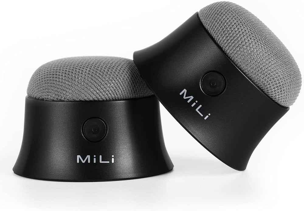 MiLi Mag Soundmate Mini MagSafe Bluetooth Speaker - Black MiLi Mag Soundmate Mini MagSafe Bluetooth Speaker - Black